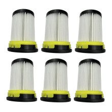 Set di 6 Filtri Hepa per Aspirapolvere per Facelift HX2 / HX2 Pro Sostituzione Parti Filtro HX-FSF-2