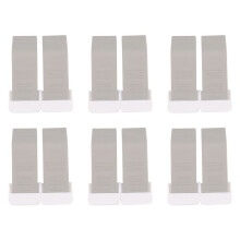 Ensemble de 12 Pièces de Butées de Porte en Caoutchouc de Qualité Supérieure avec Butée de Rangement Décoratif - Butoir de Porte Parfait pour Le