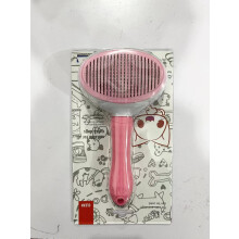 (Pink)Grooming Comb For Cats And Dogs With Detangling And Deshedding Capabilities