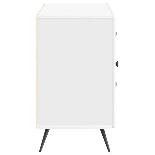 VidaXL vidaXL Sideboard High Gloss White 89 x 34.5 x 60 cm Engineered Wood 1