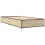 VidaXL vidaXL Bed Frame Sonoma Oak 80 x 200 cm Engineered Wood 3