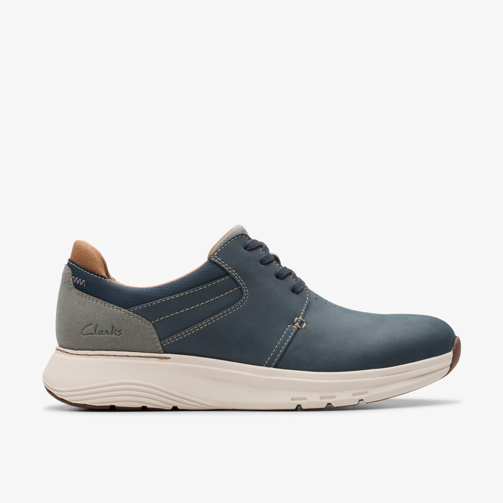 Clarks (Standard, 12 (Adults')) Motion Trek Pt Navy Combi