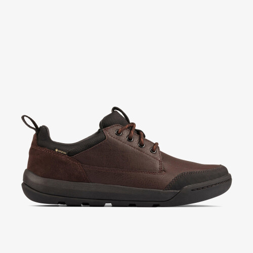 Clarks (Standard, 6.5 (Adults')) AshcombeLoGTX Brown Leather