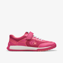 (Wide, Not Specified) CICA Star Flex Youth Pink Combination Synthetic