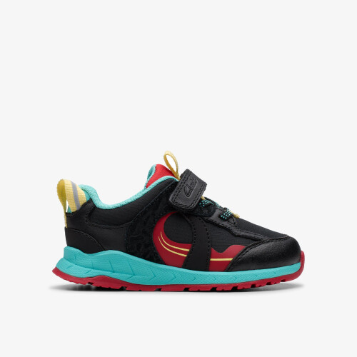 Clarks (Standard, 4 (Children's)) Selva Hero T Black