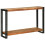 VidaXL vidaXL Console Table Brown 120 x 33 x 75 cm Solid Acacia Wood 3