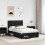 VidaXL vidaXL Bed Frame with Headboard Black Oak 120 x 190 cm Engineered Wood 3