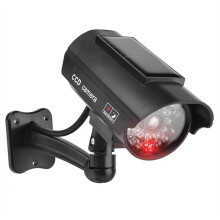Nep CCTV-Camera, Weerbestendig, met Knipperend Rood LED-Lampje, CCTV-Beveiligingscamera voor Binnen- of Buitengebruik