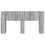 VidaXL vidaXL Headboard Cabinet with Storage Grey Sonoma Engineered Wood 3