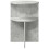VidaXL vidaXL Side Table Concrete Grey Ø 39.5 x 55 cm Engineered Wood 5