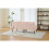 (Pink, Corduroy) Double-Seat Sofa – Stylish & Compact Design 10