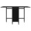 VidaXL vidaXL Folding Dining Table with Castors 130 x 80 x 76.5 cm 4