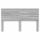 VidaXL vidaXL Headboard with Headboard Grey Sonoma 160 cm Engineered wood 4