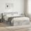 VidaXL vidaXL Bed Frame with Storage Concrete Grey 140 x 190 cm 1