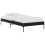 VidaXL vidaXL Bed Frame Black Oak 80 x 200 cm Engineered Wood 1