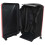 VidaXL vidaXL Suitcase Folding with Lock Red 50 x 30 x 76 cm ABS Plastic 3