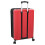 VidaXL vidaXL Suitcase Folding with Lock Red 50 x 30 x 76 cm ABS Plastic 5