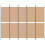 VidaXL vidaXL 5-Panel Room Divider Beige 250 x 200 cm Fabric 4