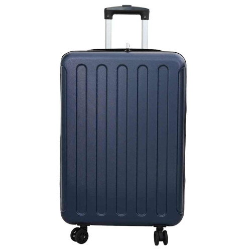 VidaXL vidaXL Suitcase Folding Dark blue 43 x 27 x 66 cm ABS Plastic 1