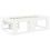 VidaXL vidaXL Kids'Bed Frame with Storage White 75 x 190 cm Engineered Wood 5