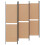VidaXL vidaXL 6-Panel Room Divider Beige 300 x 180 cm Fabric 4