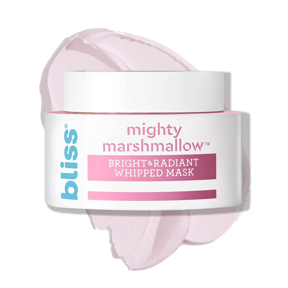 Photos - Facial Mask Bliss Mighty Marshmallow Brightening Whipped Face Mask - 1.7 Oz - Daily Use 