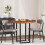 VidaXL vidaXL Table Top Light Brown Ø 90 x 4 cm Solid Oak Wood 1