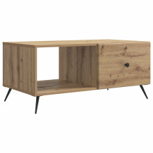 vidaXL Coffee Table Artisan Oak 90 x 50 x 40 cm Engineered Wood