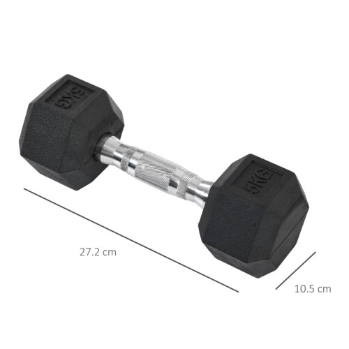 2x5kg Hex Dumbbells Set for Home Gym 2