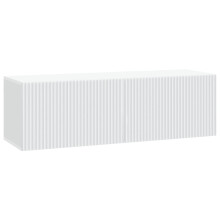 vidaXL Wall-Mounted TV Cabinet White 98 x 31 x 30 cm Engineered Wood