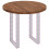 VidaXL vidaXL Table Top Light Brown Ø 90 x 4 cm Solid Oak Wood 3