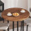 VidaXL vidaXL Table Top Light Brown Ø 90 x 4 cm Solid Oak Wood 4