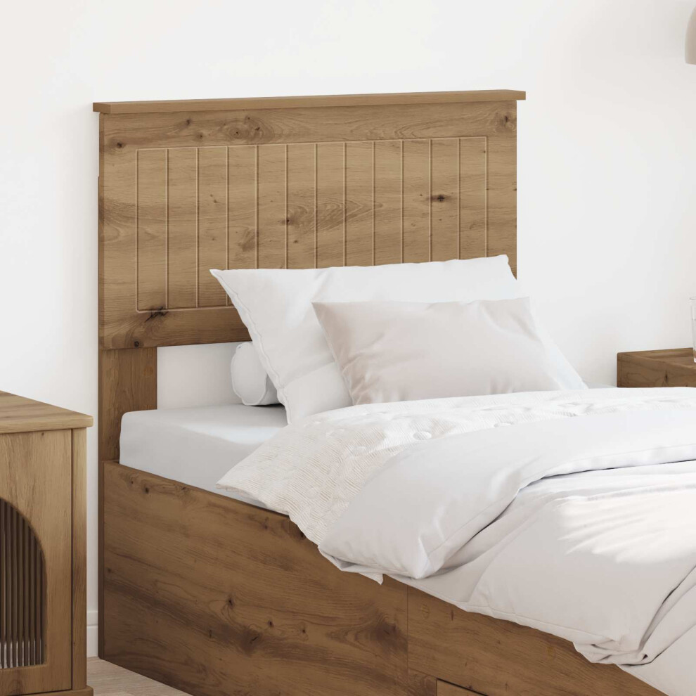 Vidaxl Headboard Artisan Oak Engineered Wood