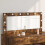 VidaXL vidaXL Vanity Mirror Rectangular Smoked Oak 100 x 45 x 18 cm 1