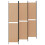 VidaXL vidaXL 6-Panel Room Divider Beige 300 x 220 cm Fabric 5