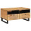 VidaXL vidaXL Coffee Table Artisan Oak 80 x 54 x 40 cm Solid Mango Wood 1