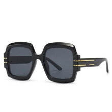 Okulary przeciwsłoneczne damskie SHARPHY, duże, modne, czarne, retro, Driving Grace, wysoka jakość