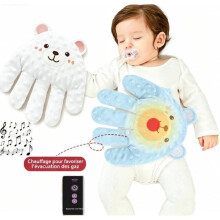 Textil babapaplan – AOP – Nyugtató játék, amely automatikusan megpaskolja a baba alját, hogy segítsen neki önállóan el