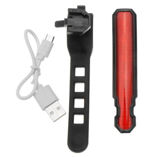TEMPSA Πίσω Φως Ποδηλάτου - 5 LED και 4 Laser - Αδιάβροχο - Επαναφορτιζόμενο μ 2