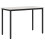 VidaXL vidaXL Dining Table White 110 x 55 x 75 cm Solid Pine Wood 4