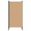 VidaXL vidaXL 5-Panel Room Divider Beige 433 x 180 cm Fabric 4