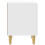 VidaXL vidaXL Bedside Table High Gloss White 43 x 34.5 x 48 cm 4