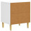 VidaXL vidaXL Bedside Table High Gloss White 43 x 34.5 x 48 cm 5