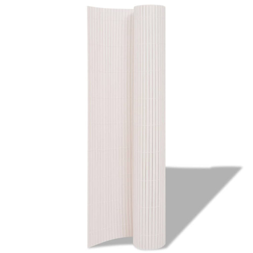 VidaXL vidaXL Gartenzaun Weiß 150 x 300 cm PVC 1