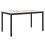 VidaXL vidaXL Dining Table White 150 x 90 x 75 cm Solid Pine Wood 3