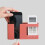 2 in 1 Wall-Mounted Mobile Phone Remote Control Storage Box Multifunctional Punch-Free Storage Rack Wall Debris 4pcs 4