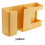 2 in 1 Wall-Mounted Mobile Phone Remote Control Storage Box Multifunctional Punch-Free Storage Rack Wall Debris 4pcs 7