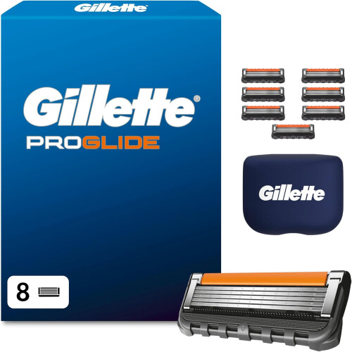 Gillette Gillette ProGlide Razor Blade Refills For Men, 8 Count