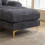 (Gray, Chenille) GOMYWAY U-Shaped Sectional Sofa Set 8