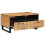 VidaXL vidaXL Coffee Table Artisan Oak 80 x 54 x 40 cm Solid Mango Wood 4